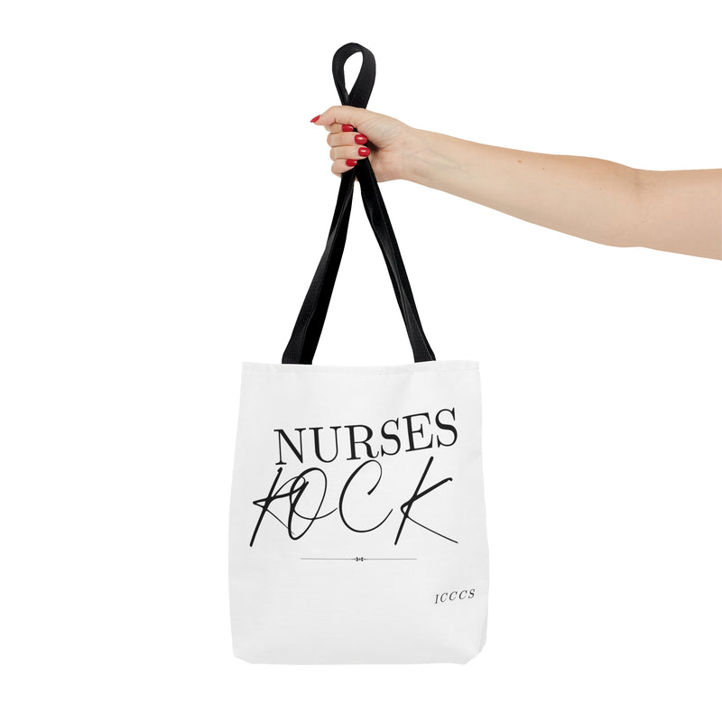 NURSES Rock AOP Tote Bag