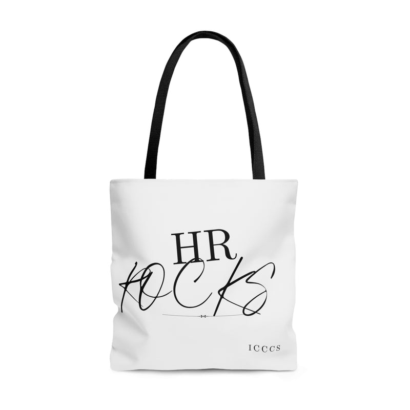 HR Rocks AOP Tote Bag