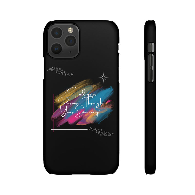 Cell Phone Case - Find Your Purpose Healing Design