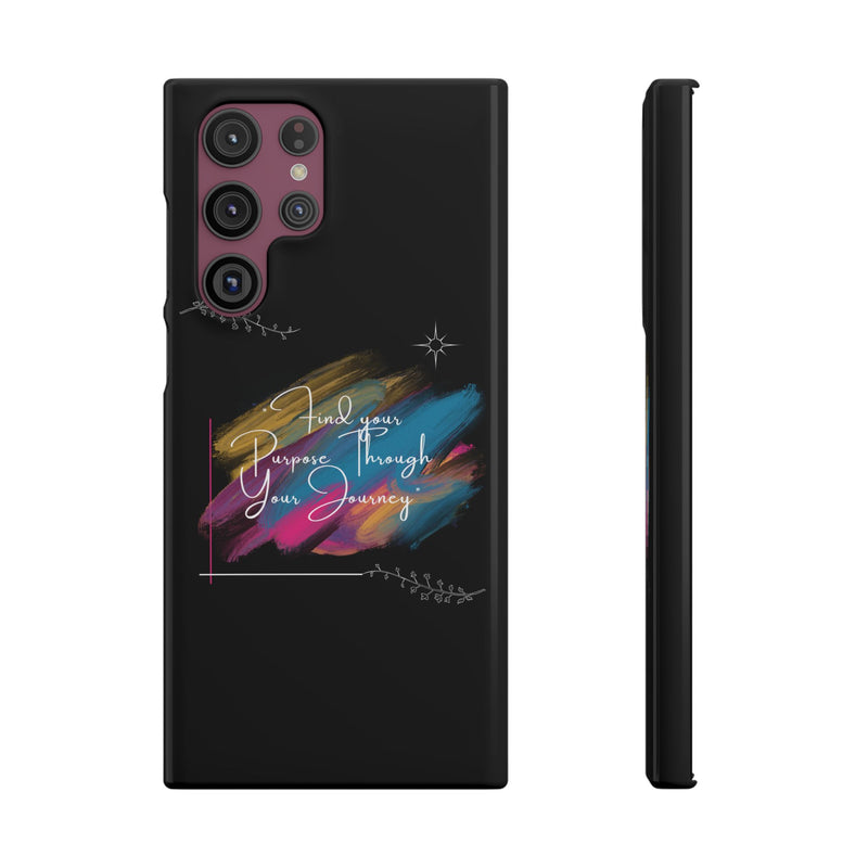 Cell Phone Case - Find Your Purpose Healing Design
