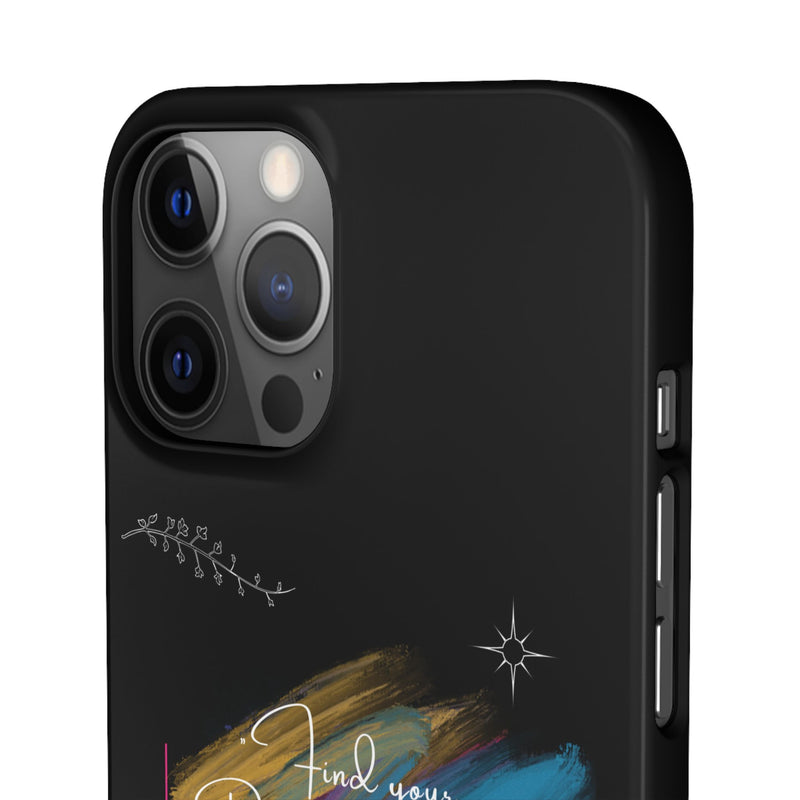 Cell Phone Case - Find Your Purpose Healing Design