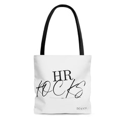 HR Rocks AOP Tote Bag