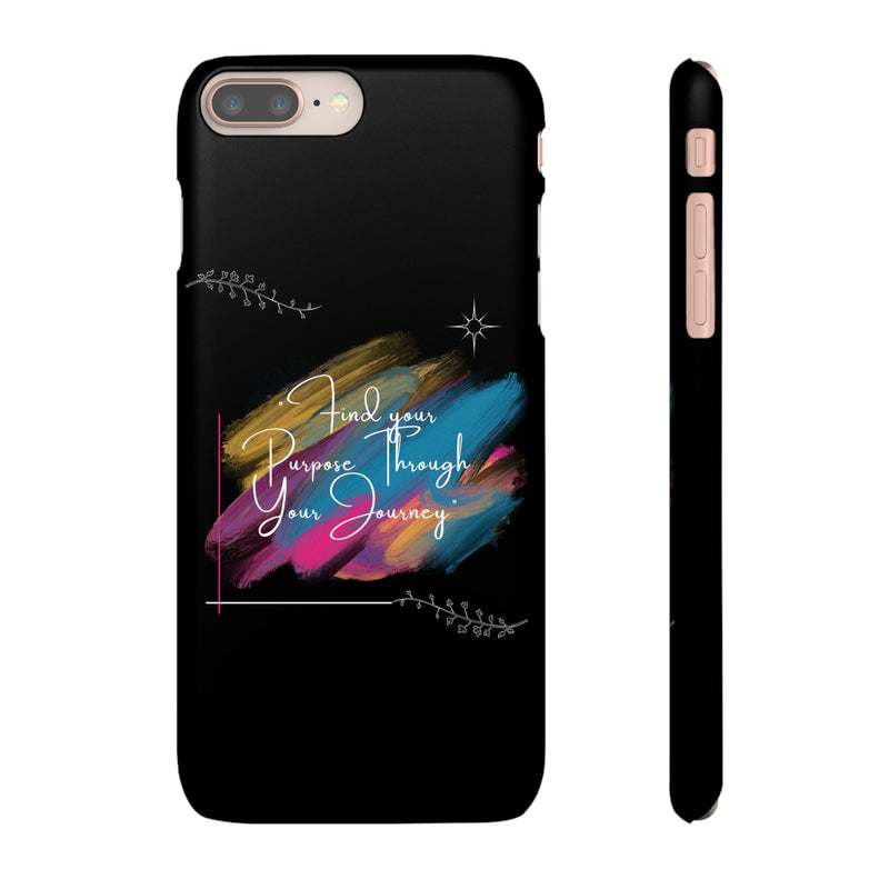 Cell Phone Case - Find Your Purpose Healing Design