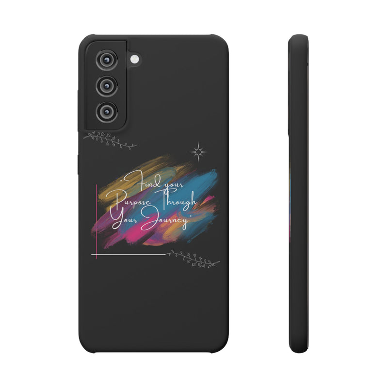 Cell Phone Case - Find Your Purpose Healing Design