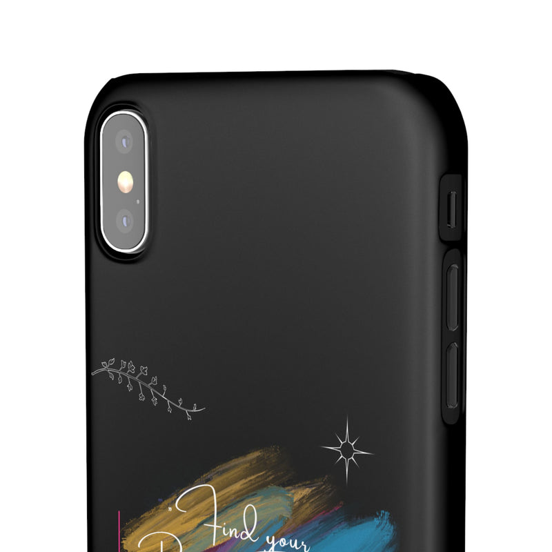 Cell Phone Case - Find Your Purpose Healing Design