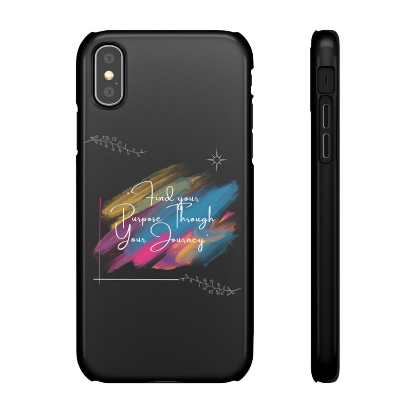 Cell Phone Case - Find Your Purpose Healing Design
