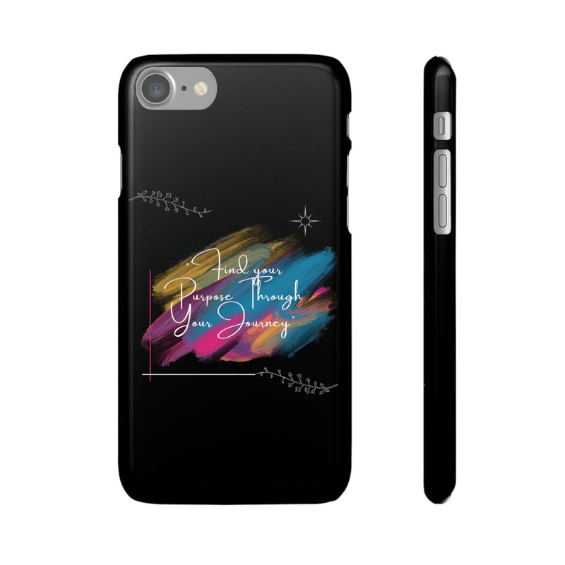 Cell Phone Case - Find Your Purpose Healing Design