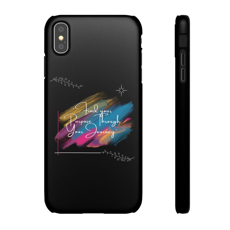 Cell Phone Case - Find Your Purpose Healing Design
