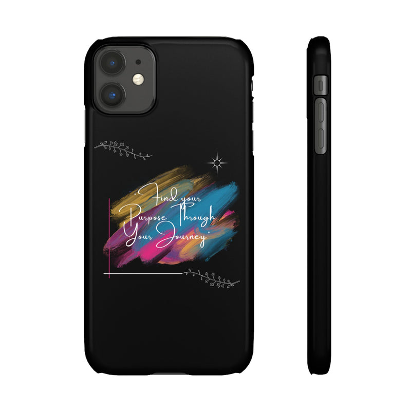 Cell Phone Case - Find Your Purpose Healing Design