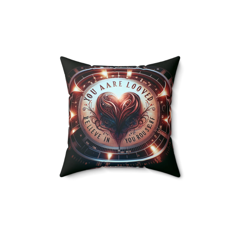 Spun Polyester Square Pillow