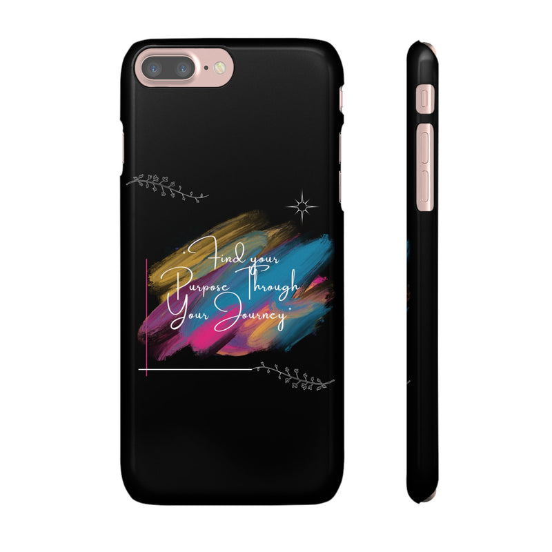Cell Phone Case - Find Your Purpose Healing Design