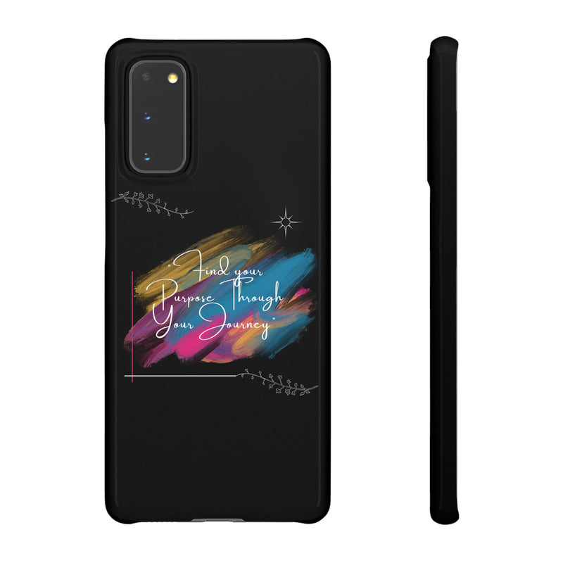 Cell Phone Case - Find Your Purpose Healing Design