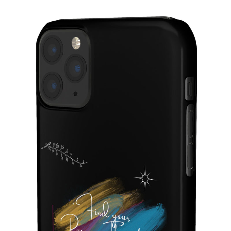 Cell Phone Case - Find Your Purpose Healing Design