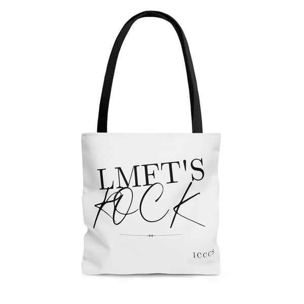 LMFT Rocks AOP Tote Bag