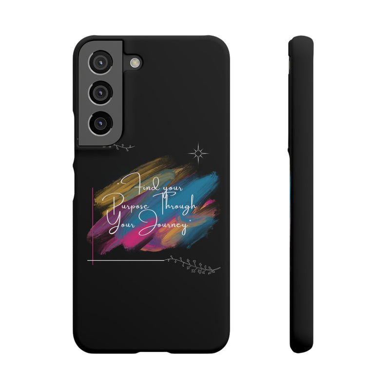 Cell Phone Case - Find Your Purpose Healing Design