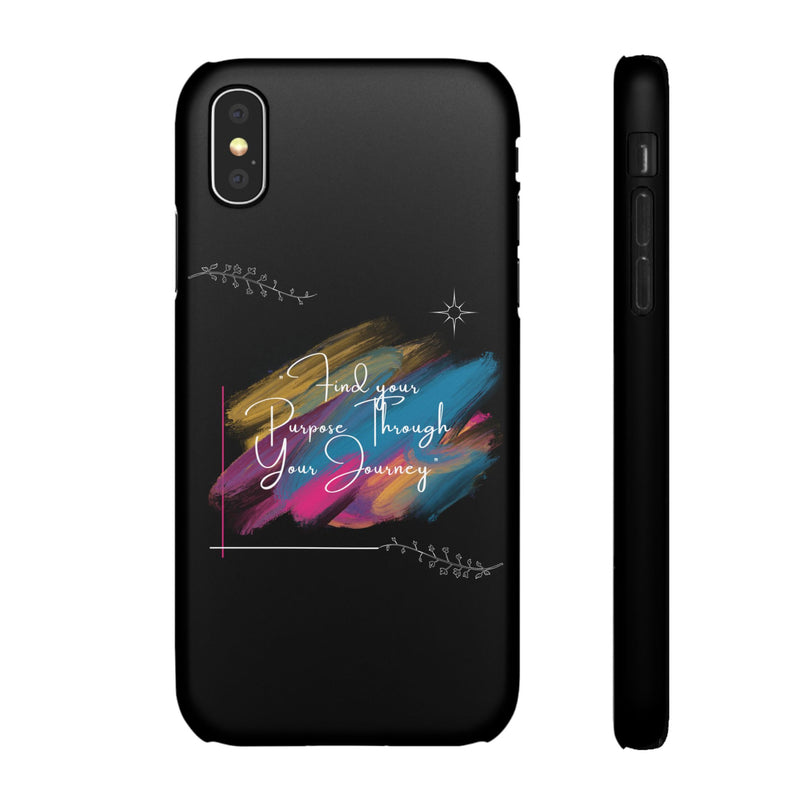 Cell Phone Case - Find Your Purpose Healing Design