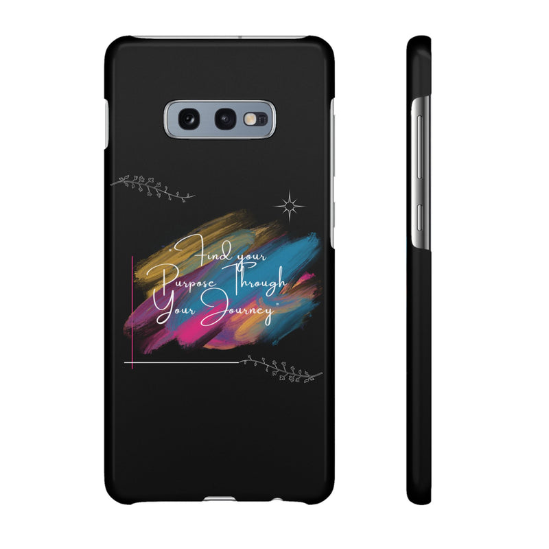 Cell Phone Case - Find Your Purpose Healing Design