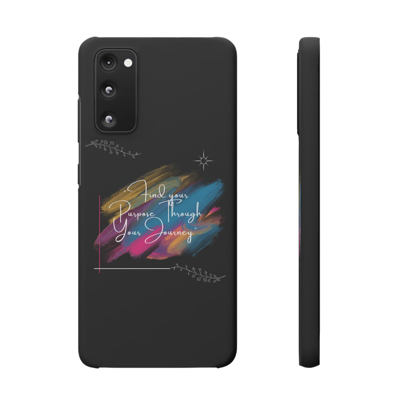 Cell Phone Case - Find Your Purpose Healing Design