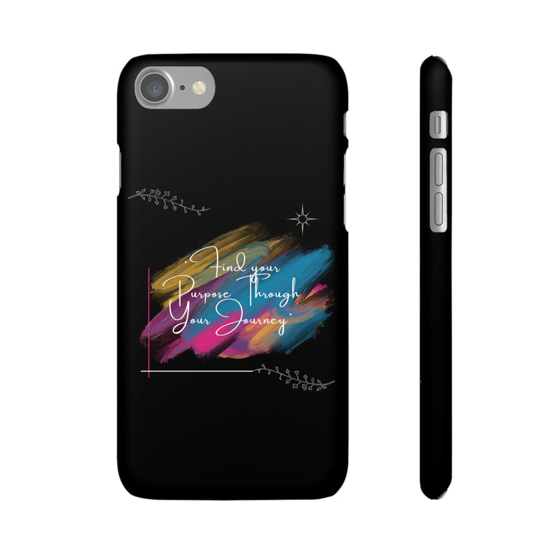 Cell Phone Case - Find Your Purpose Healing Design