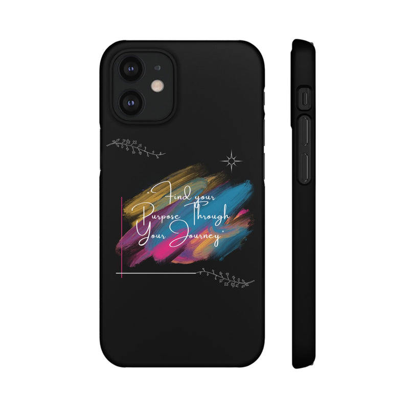 Cell Phone Case - Find Your Purpose Healing Design