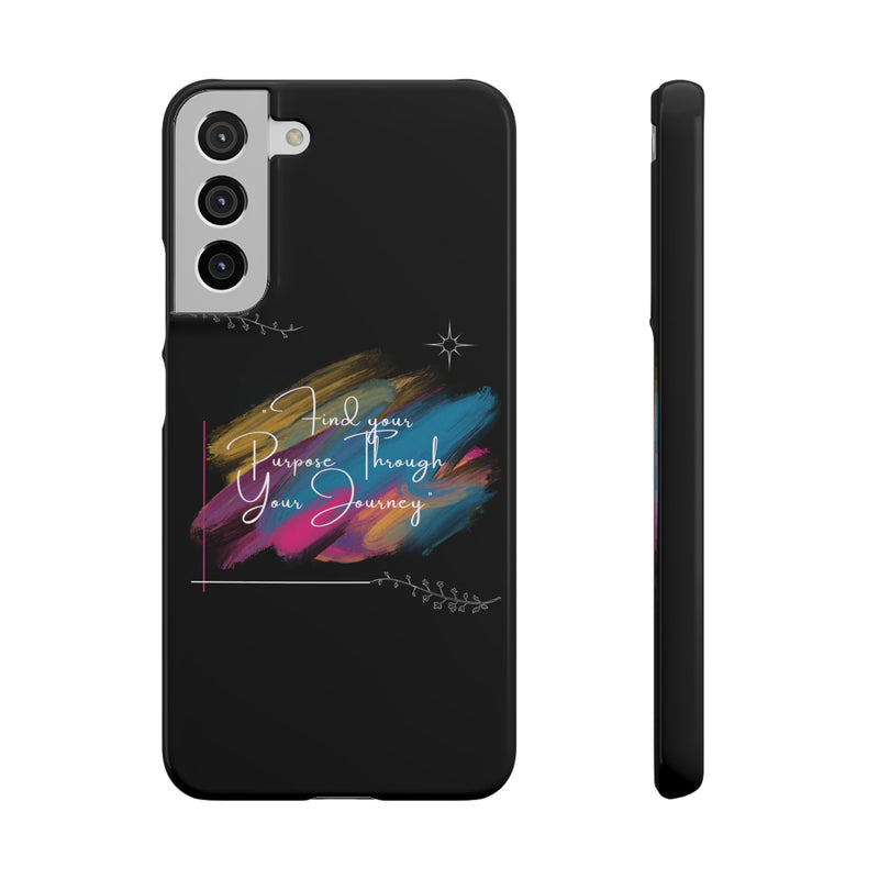 Cell Phone Case - Find Your Purpose Healing Design