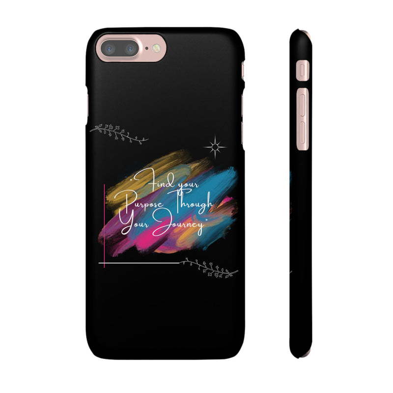 Cell Phone Case - Find Your Purpose Healing Design
