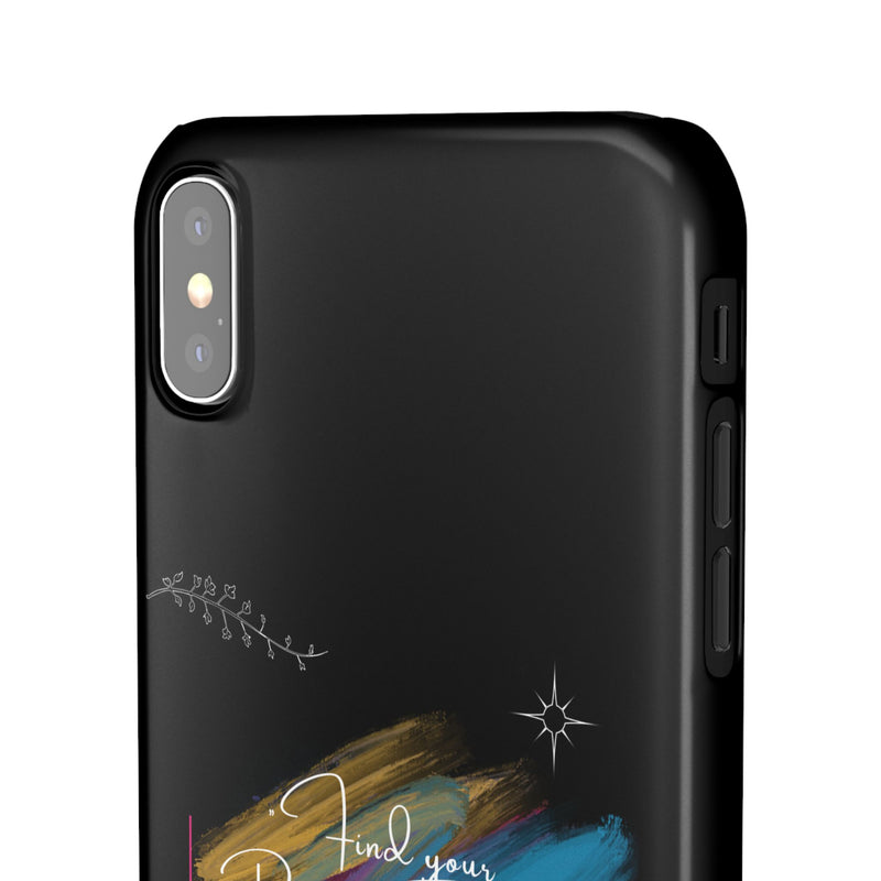 Cell Phone Case - Find Your Purpose Healing Design