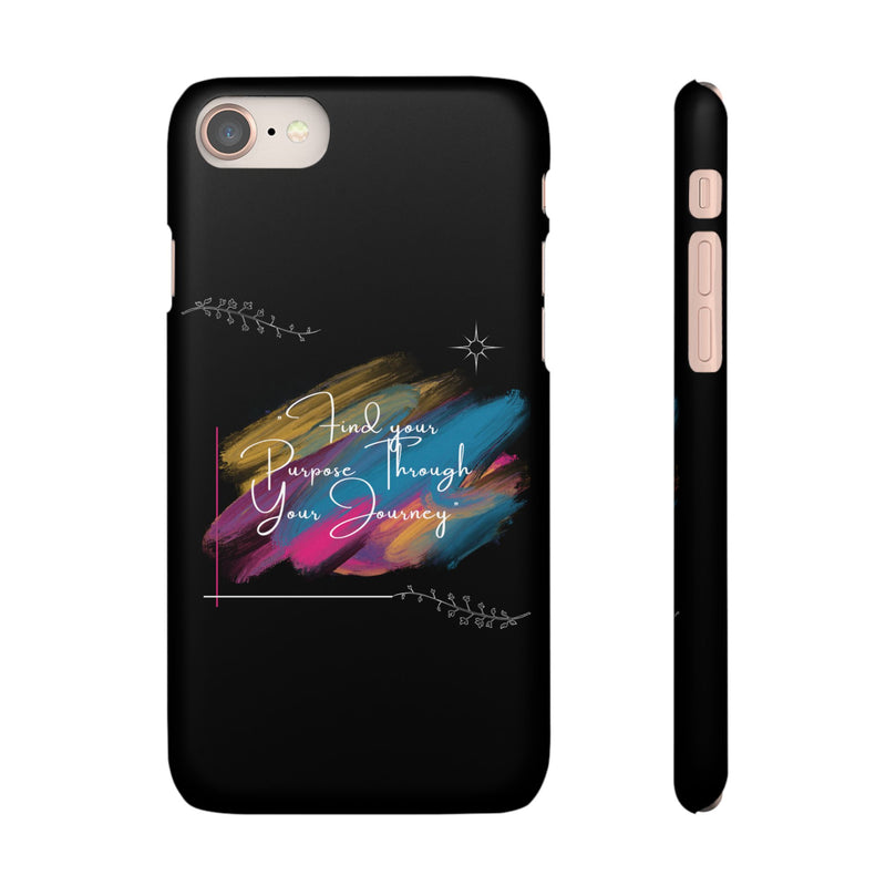 Cell Phone Case - Find Your Purpose Healing Design