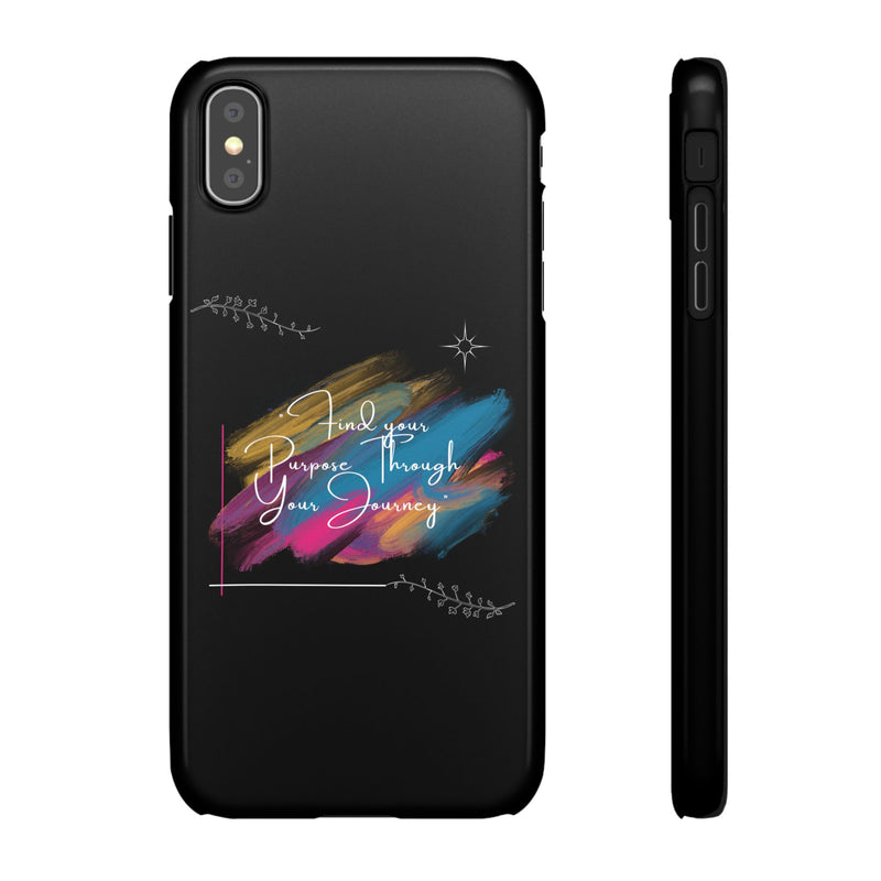 Cell Phone Case - Find Your Purpose Healing Design
