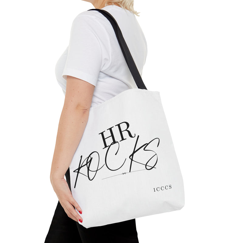 HR Rocks AOP Tote Bag