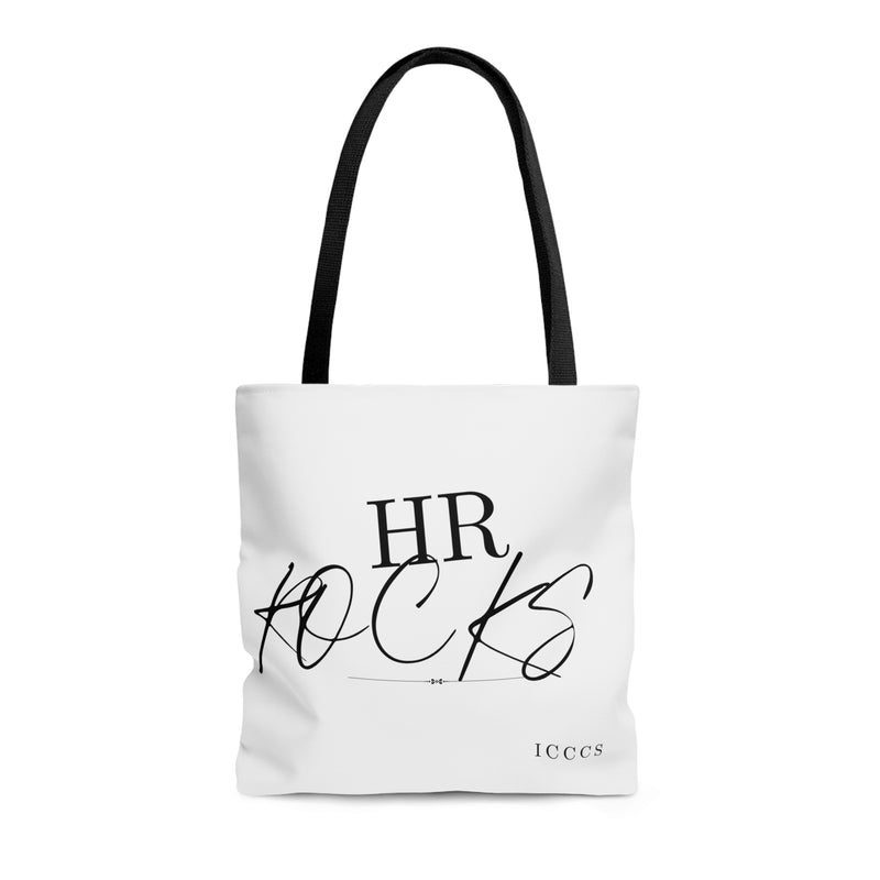 HR Rocks AOP Tote Bag