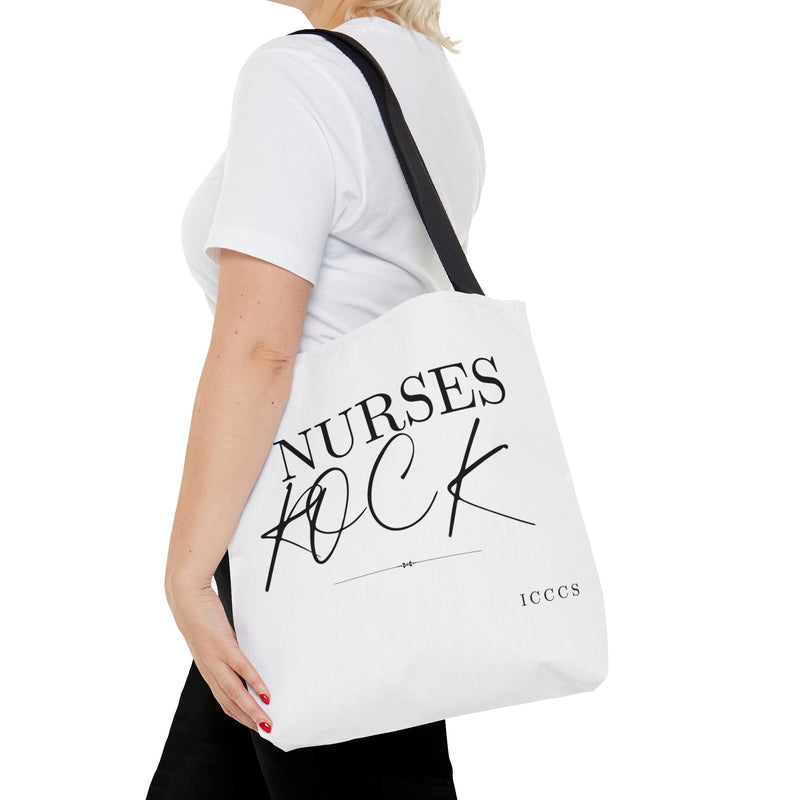 NURSES Rock AOP Tote Bag