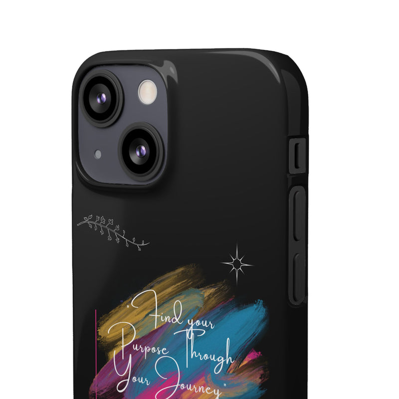 Cell Phone Case - Find Your Purpose Healing Design