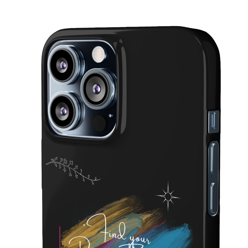 Cell Phone Case - Find Your Purpose Healing Design