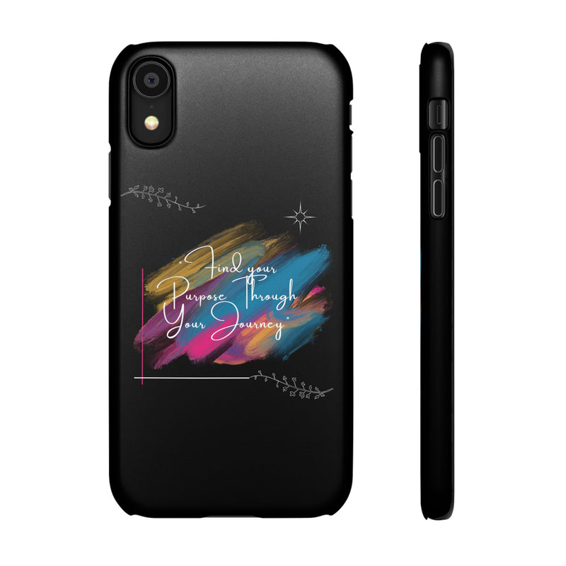 Cell Phone Case - Find Your Purpose Healing Design