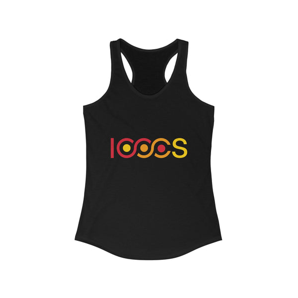 ICCCS Women's LOGO Ideal Racerback Tank - Black