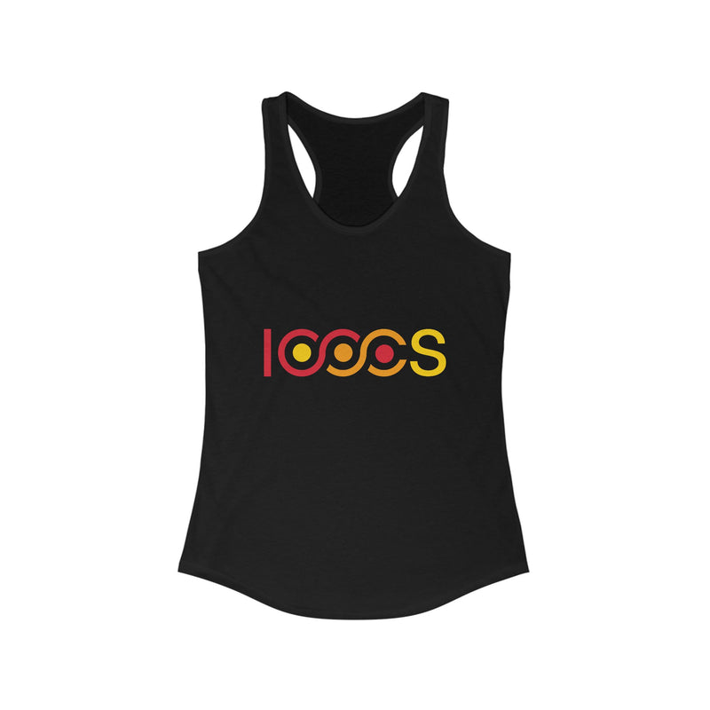 ICCCS Women's LOGO Ideal Racerback Tank - Black