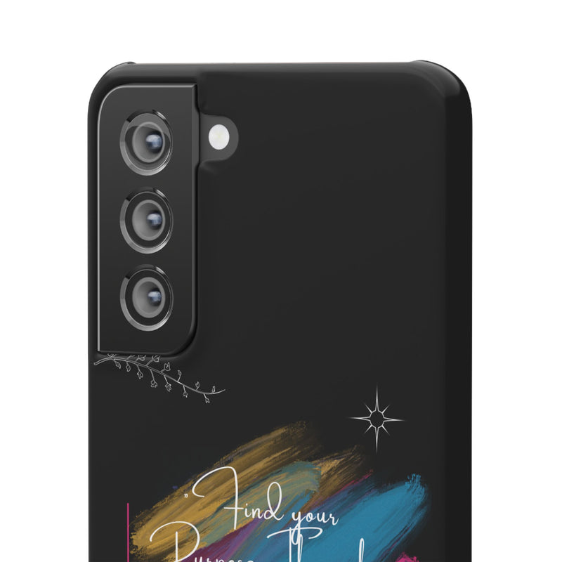 Cell Phone Case - Find Your Purpose Healing Design