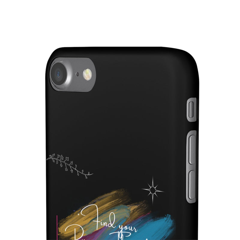 Cell Phone Case - Find Your Purpose Healing Design