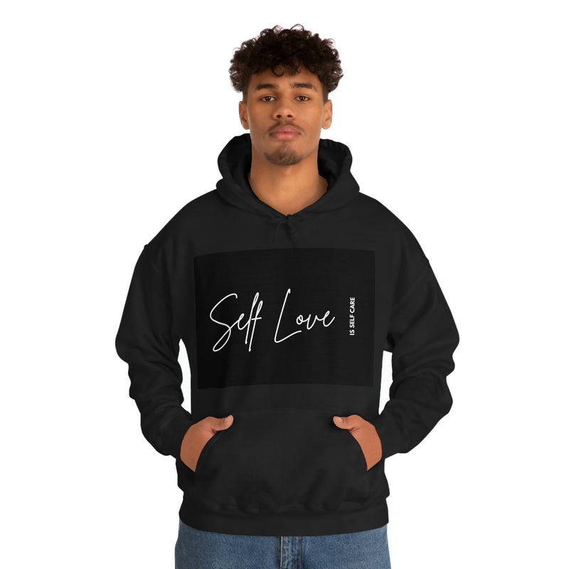 Self Love Is Self Care Unisex Heavy Blend™ Hooded Sweatshirt