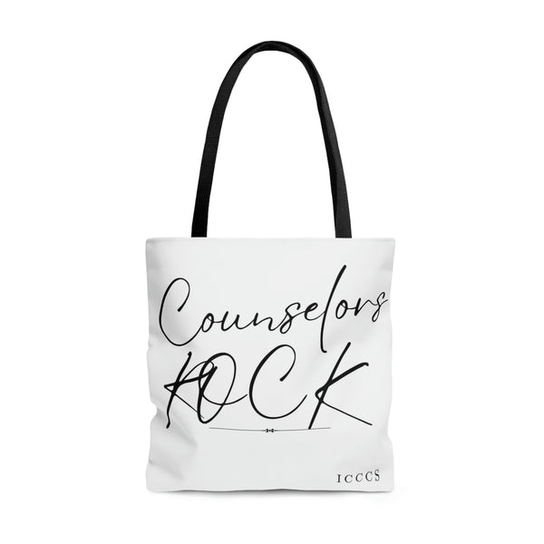 Counselors Rock AOP Tote Bag