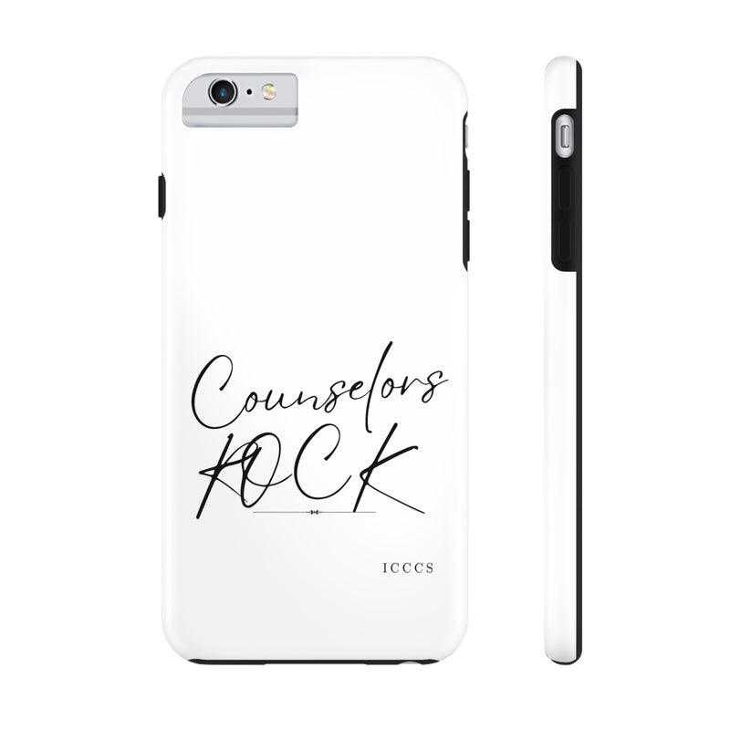 Counselors Rock Tough Phone Cases, Case-Mate