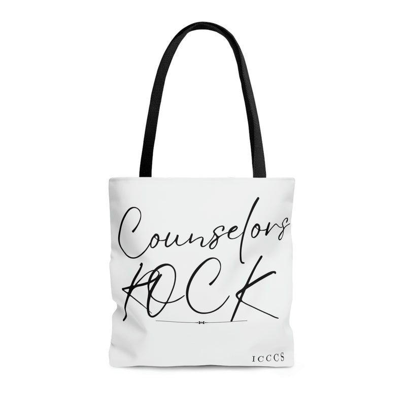 Counselors Rock AOP Tote Bag