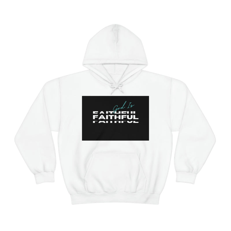 God Is Faithful Unisex Heavy Blend™ Hooded Sweatshirt