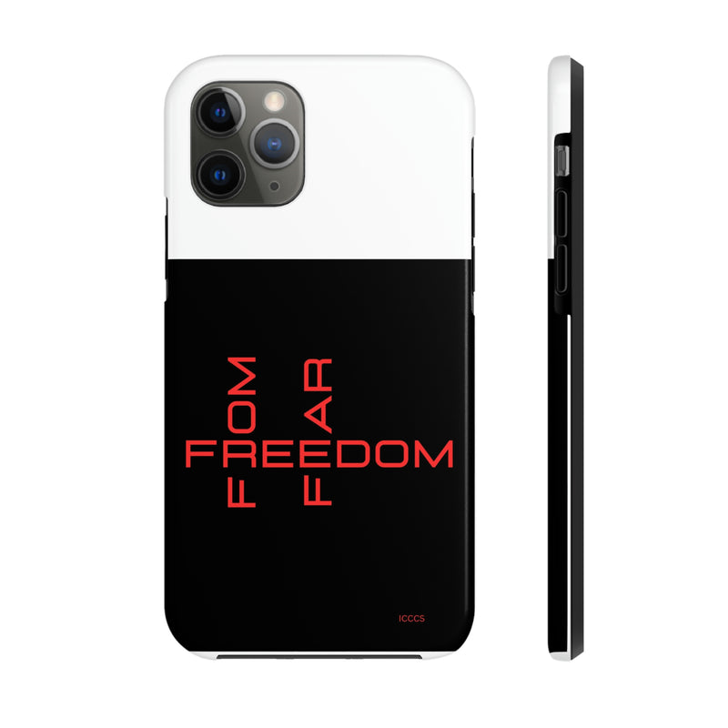 Freedom From Fear Tough Phone Cases, Case-Mate