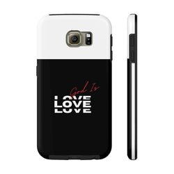 God is Love Tough Phone Cases, Case-Mate