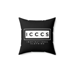 ICCCS Inspirational Designs Spun Polyester Square Pillow