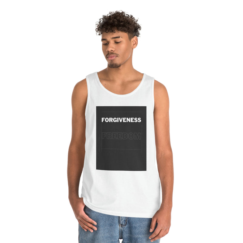 Forgiveness Freedom Unisex Heavy Cotton Tank Top