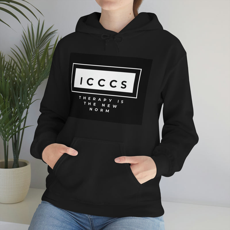 ICCCS Therapy Is The New Norm Unisex Heavy Blend™ Hooded Sweatshirt