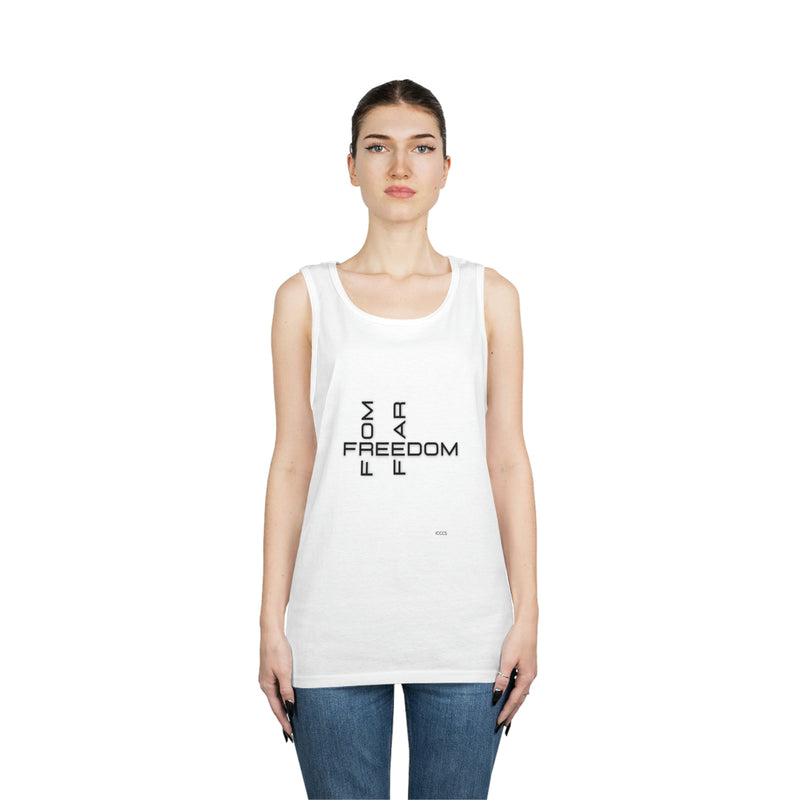 Freedom From Fear Unisex Heavy Cotton Tank Top